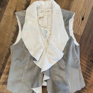 BNWT Women's Suede Vest